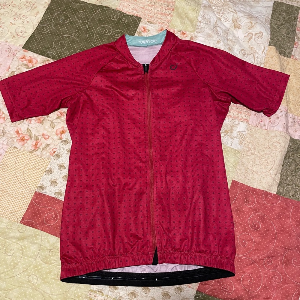 Velocio Red Cycling Jersey